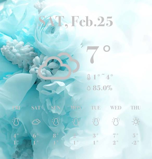 天気 Temps Idées de widgets[HXybnoTroJlcaKtFizEr]