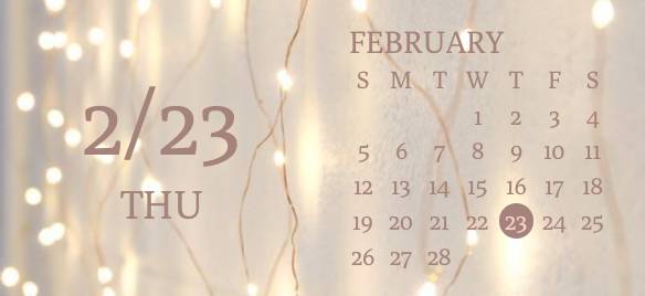 Calendar Widget ideas[UxIPjpmT3EtLPJOv7X8Z]