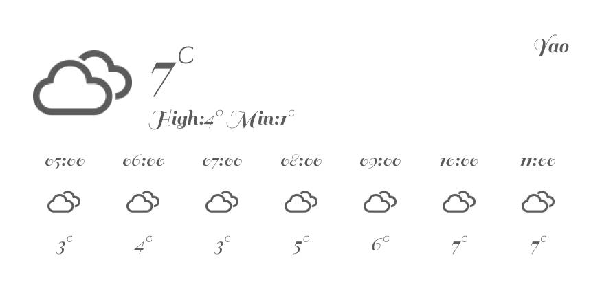 天気 สภาพอากาศ แนวคิดวิดเจ็ต[DKfFyOEOn0hcHEem9NPr]