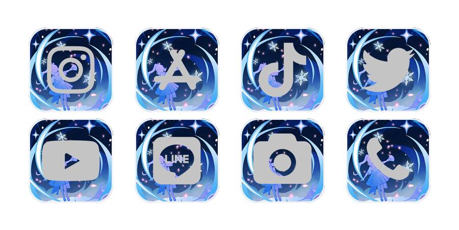綾華App Icon Pack[LM33Y0lNWSzRtppWTrgf]