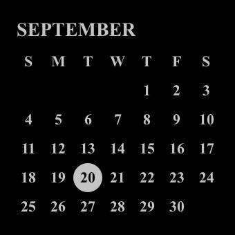 Calendarカレンダーウィジェット[5SWQ0kN7QGraRKdF2c7j]