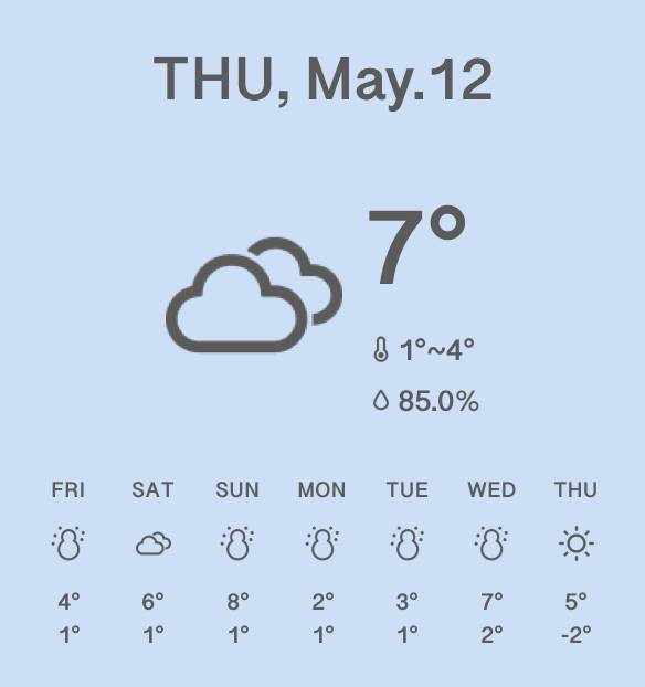 Weather Widget ideas[xO5AlYbJInABj5kCh2zl]