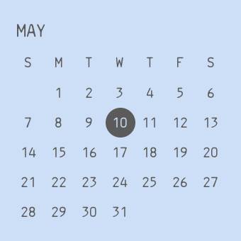 カレンダー Calendario Idee widget[wiArk0FzR6aU40q4J9pN]