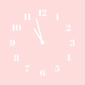 brown widget Clock Widget ideas[igANMnvWCQgj1sgWYfPa]