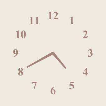 Simple Reloj Ideas de widgets[4iwmsEFgAmkP5UOY9Zk1]