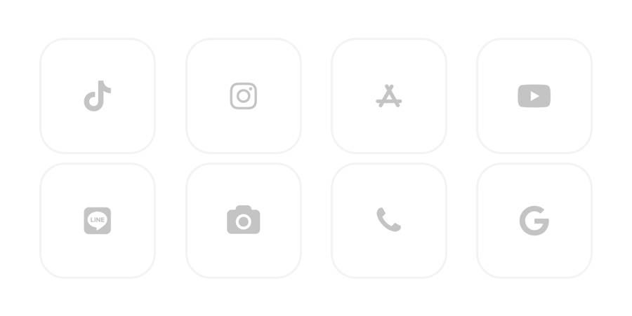 simple App Icon Pack[20GwXtF3EHjB1V0IYJfa]