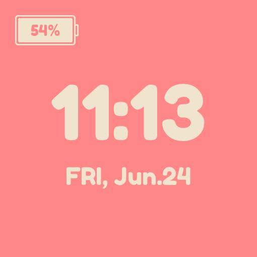 時間 Time Widget ideas[u14IzHtkE4yNeSCdwBL9]