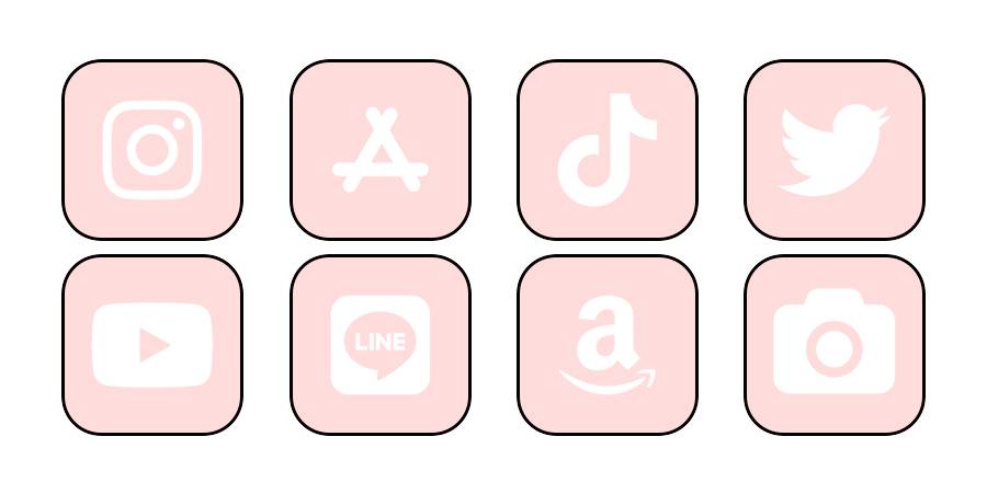 Cute themepackPacchetto icone app[BUuPDoajEqBckckVAKCZ]