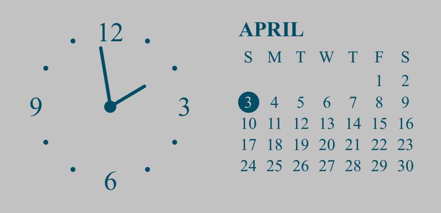 時計とカレンダー Reloj Ideas de widgets[NeSgEGlwD8x4k9JtbYdb]