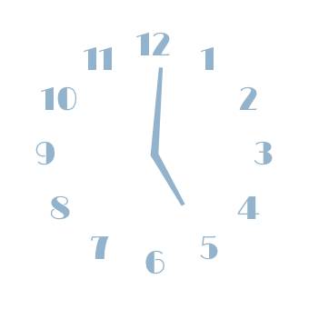 Simple Clock Widget ideas[JCEdaT62rh6WLNgkEs7S]