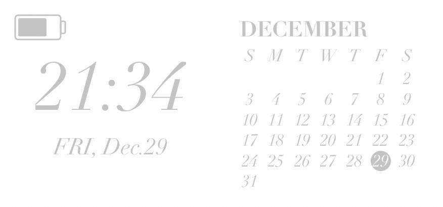 カレンダー時計 Kalender Widget ideer[bnuZqNvFYKbdL66B3hXu]