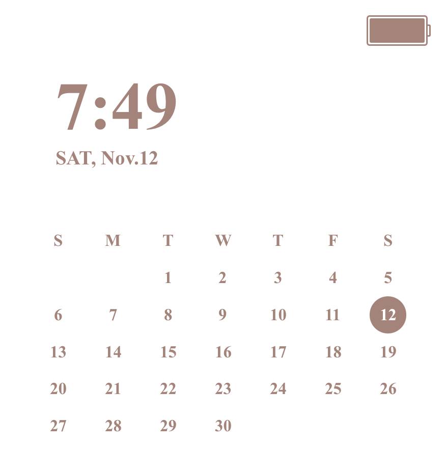 カレンダー Calendar Widget ideas[fSB5S7eRG7N7UdKYpmoE]