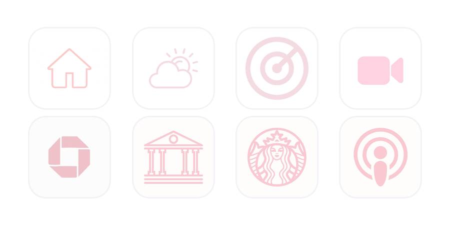 pink icon Pack d'icônes d'application[8DTk1CW6ydBwxHxjMeTJ]