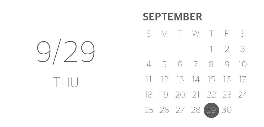 Calendario Ideas de widgets[U57nKI84v9sHfJwoMUcA]