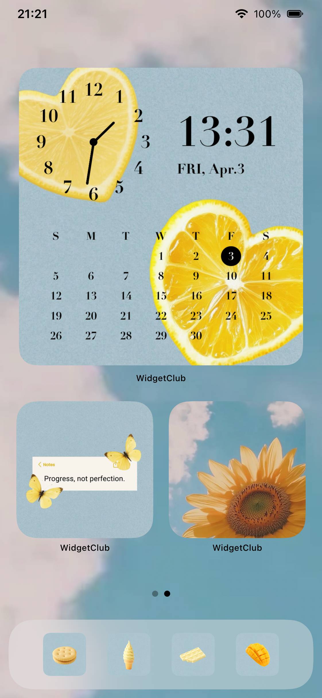 🍋×⛅️Home Screen ideas[GpPgTzqpLhccjGk1pw3S]