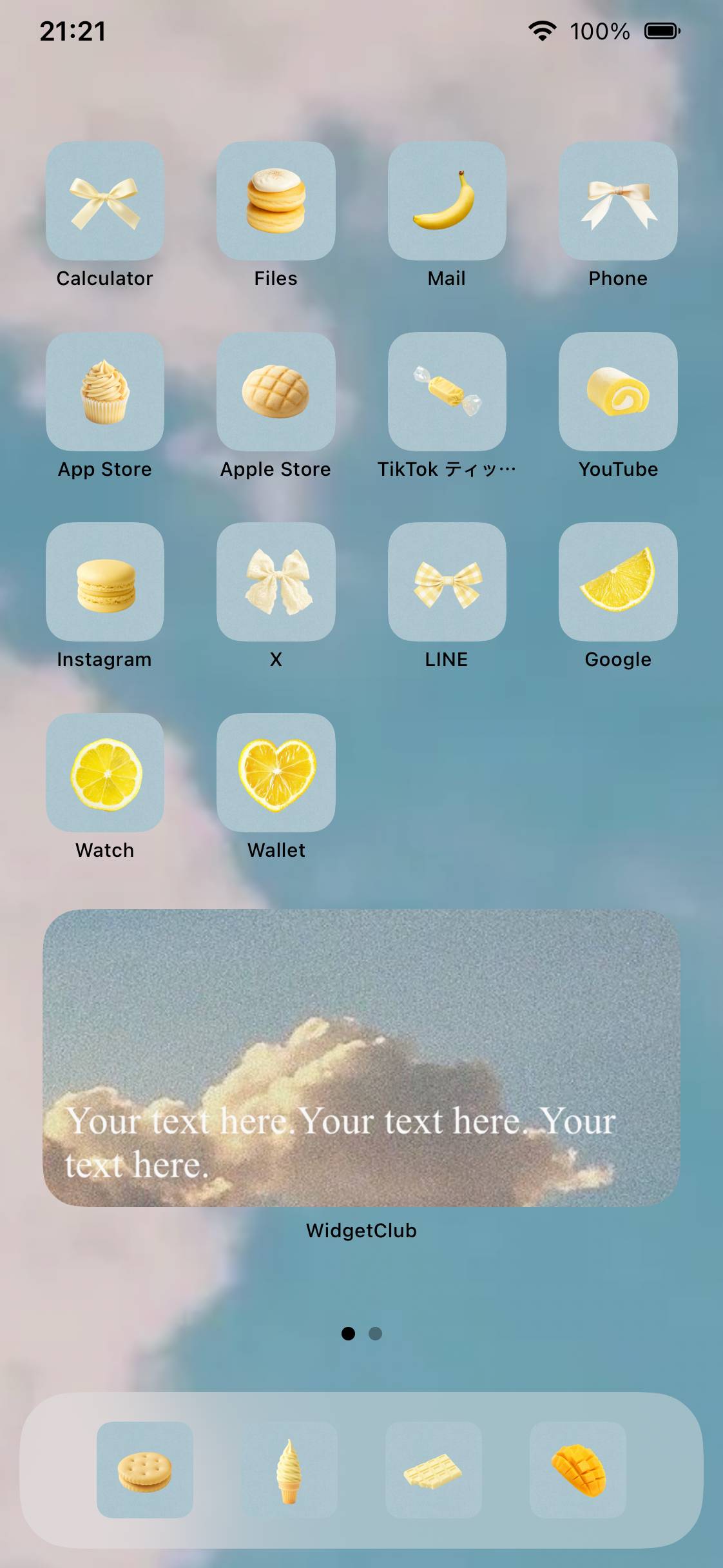 🍋×⛅️Home Screen ideas[GpPgTzqpLhccjGk1pw3S]