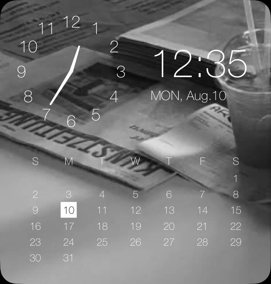 Cool Clock Widget ideas[Bqtgx0gbDqbOLLwchEV9]