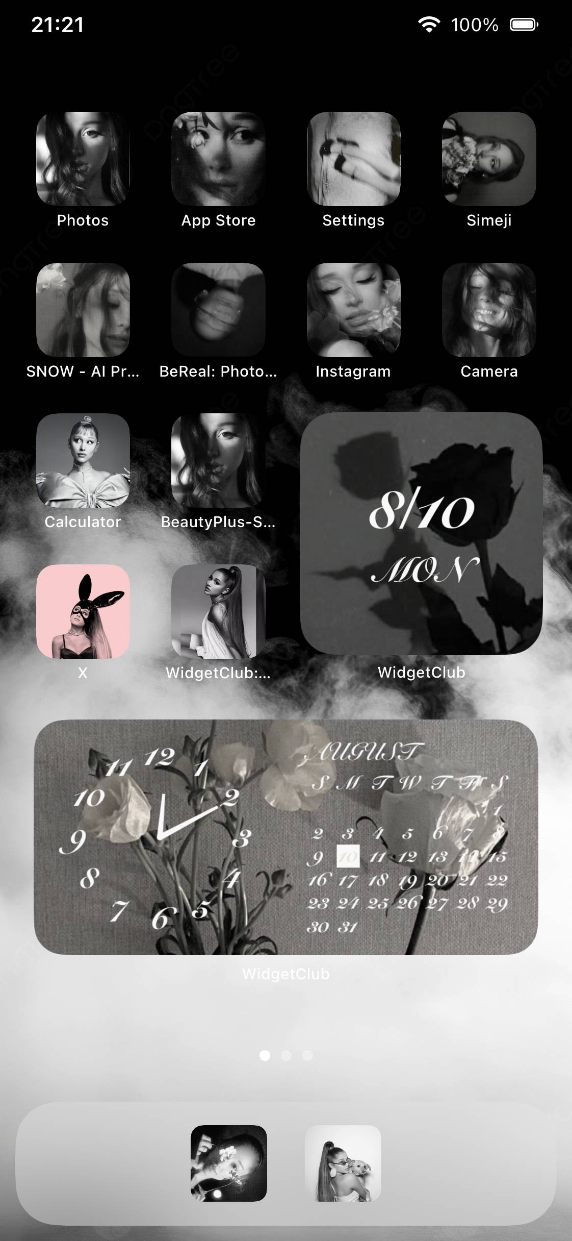𝑨𝒓𝒊𝒂𝒏𝒂 𝑮𝒓𝒂𝒏𝒅𝒆 ܸ⁺˳✿⏦۠₊Home Screen ideas[Bqtgx0gbDqbOLLwchEV9]