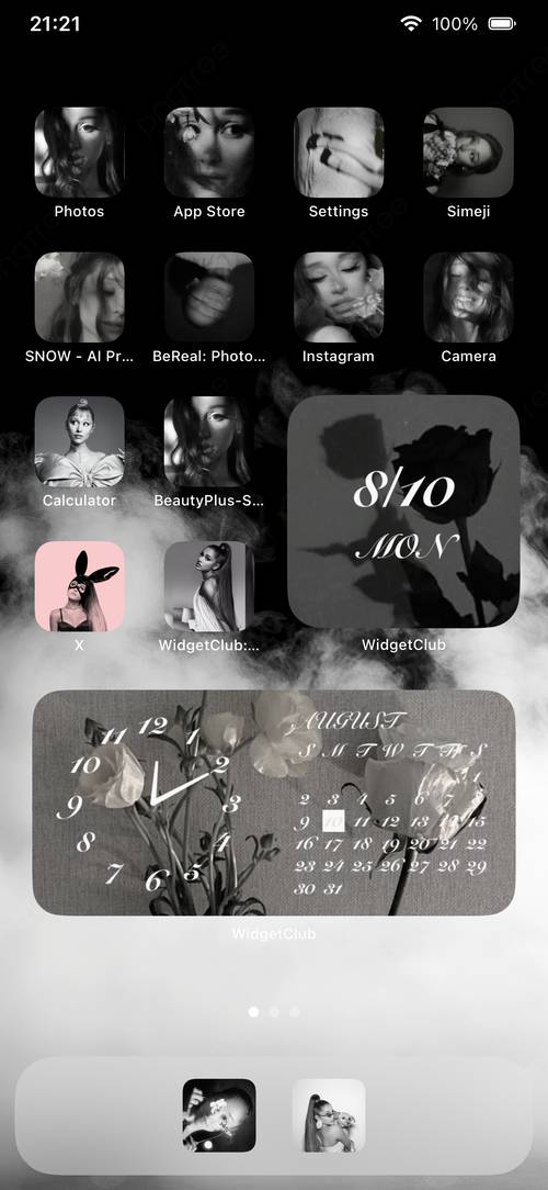 𝑨𝒓𝒊𝒂𝒏𝒂 𝑮𝒓𝒂𝒏𝒅𝒆 ܸ⁺˳✿⏦۠₊ Home Screen ideas[Bqtgx0gbDqbOLLwchEV9]