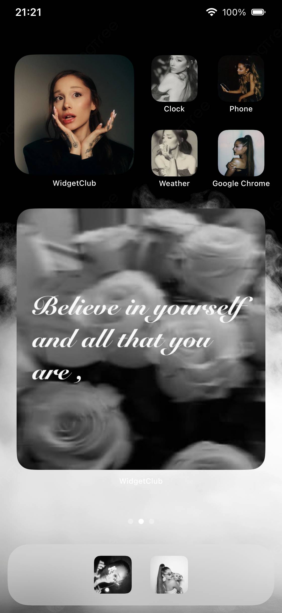 𝑨𝒓𝒊𝒂𝒏𝒂 𝑮𝒓𝒂𝒏𝒅𝒆 ܸ⁺˳✿⏦۠₊Home Screen ideas[Bqtgx0gbDqbOLLwchEV9]