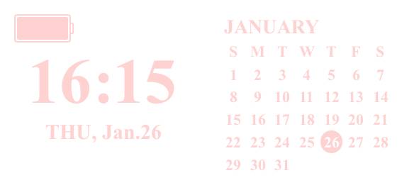 Calendario Idee widget[0WQgD8qLQQWua3fDNlEo]