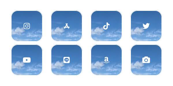 青空️️️⛅️ App Icon Pack[UaOLbktEijjh63kM70eB]