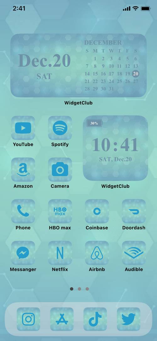 Simple Home Screen ideas[Qbwhw4yHgftI99HhY3jd]