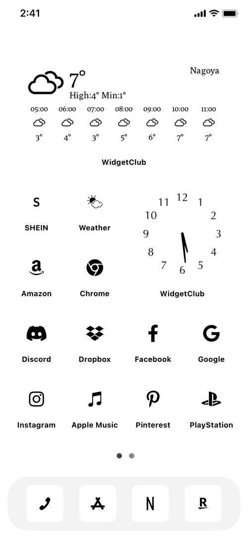 White Home Screen ideas[VnRs5tS7ETmWkqmLk3g2]