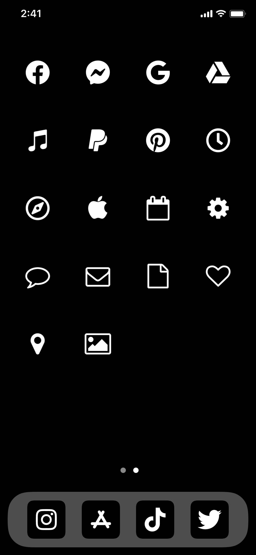 ぶらっくHome Screen ideas[C3HleCGeqZaBPJfZrv0B]