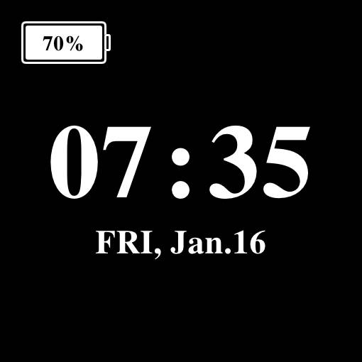 Simple Time Widget ideas[C3HleCGeqZaBPJfZrv0B]