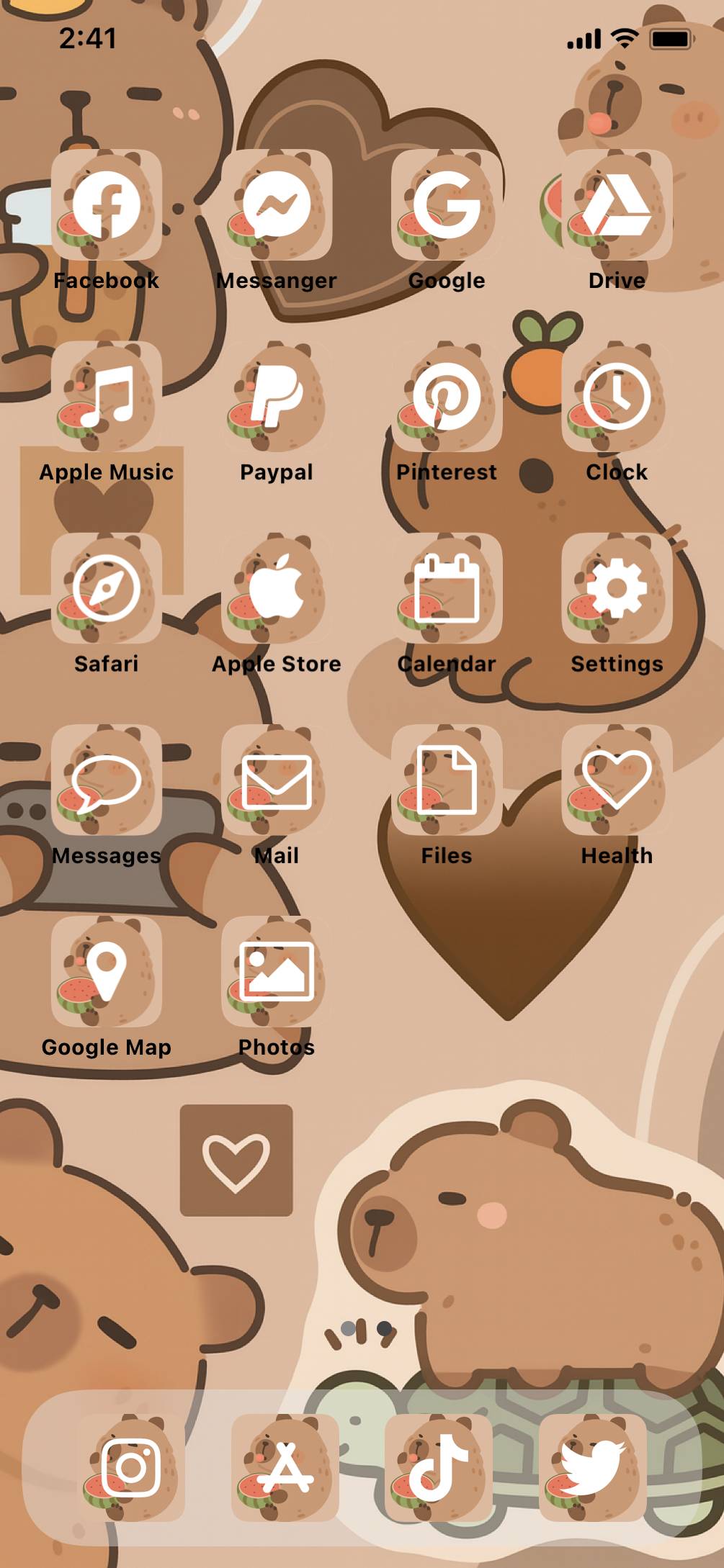 かぴばらHome Screen ideas[uShgdNWYRE4yOLvcK5w8]