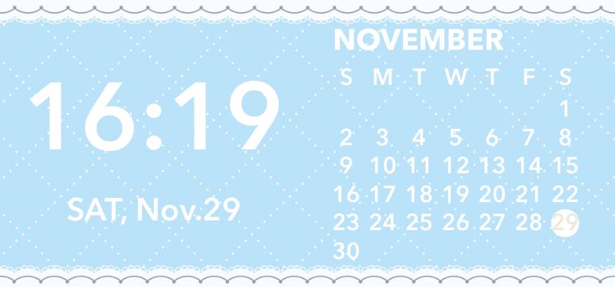 Kawaii Calendar Widget ideas[3PymF10nQFApQOc0BiWv]