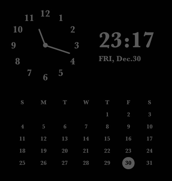 Orologio Idee widget[0uha3HbSFIckBqbW8lRZ]