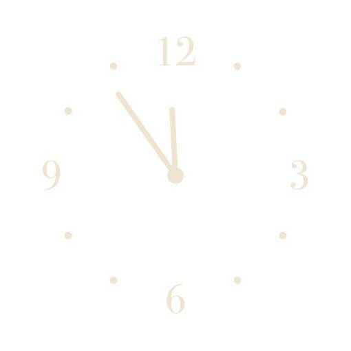 Clock(white)Jam Ide widget[B7LcXk0EF2nqT23BMeQA]