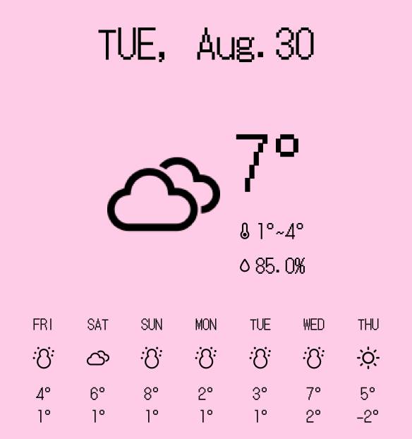 かわいい( * ֦ơωơ֦) Weather Widget ideas[Qz7GidlLTYeELwDmt0Bc]