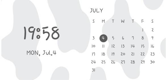 🐮 Calendar Widget ideas[SeRLpIH7Nd0mTfxzdSEM]