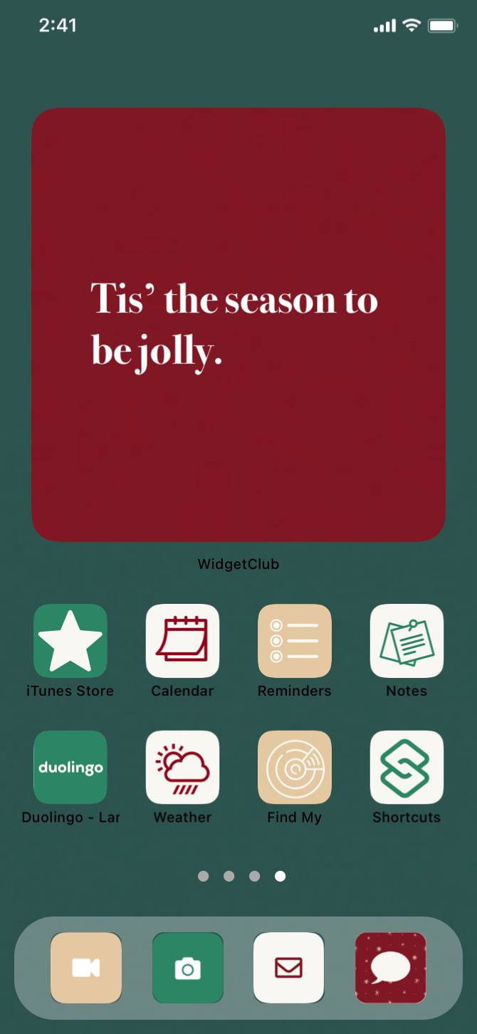 Christmas ThemeИдеи домашнего экрана[WpB8ABscmVJ4UrJT93zL]