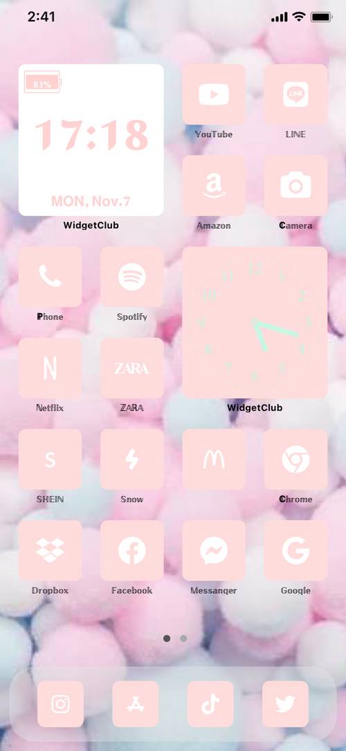 パステルポンポン Home Screen ideas[QhaZiC4ZZGj9XHr68wui]