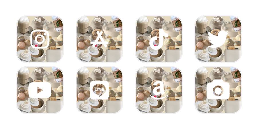 milk tea App Icon Pack[76gv5bO1Rz9iWhNftTfv]