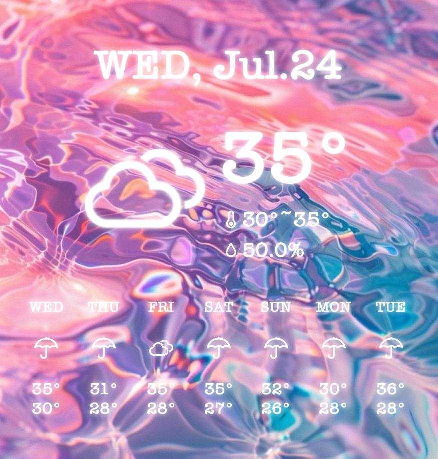 Pretty Weather Widget ideas[FWWpgMqKSmzFH3kwcsQK]