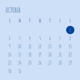 あお Calendar Widget ideas[nyK3z5uXTZm1vhjmCJa6]