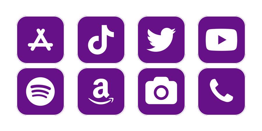 Purple Paket Ikon Aplikasi[5IXxMKtrr67m8xYYSS3f]