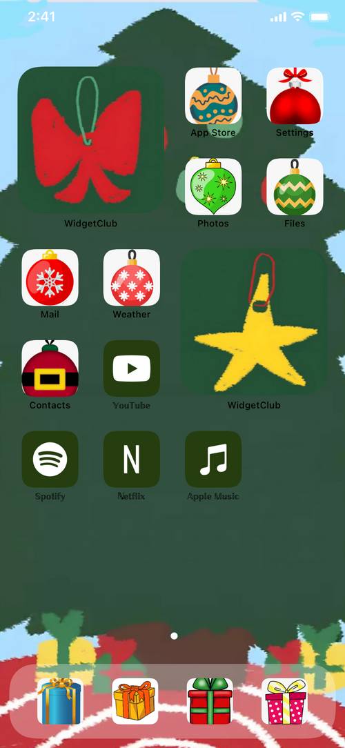 Christmas Tree Holiday Home Screen ideas[x3tnrJNQrvCRa3s4PYl9]