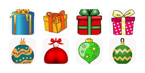 Christmas Ornaments Icons Пакет значків додатків[3K1nt2t0isM8yB674A3K]