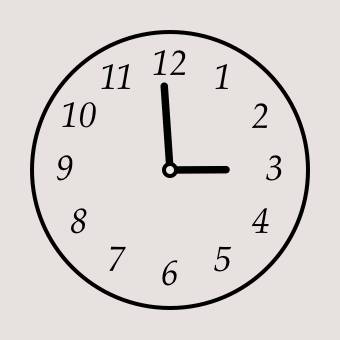 Simple Clock Widget ideas[v1cRRcysXNToqKF5rv8S]
