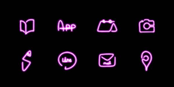 ネオン App Icon Pack