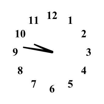 黒Clock Widget ideas[lknACcggMGnYQhhLaEK7]