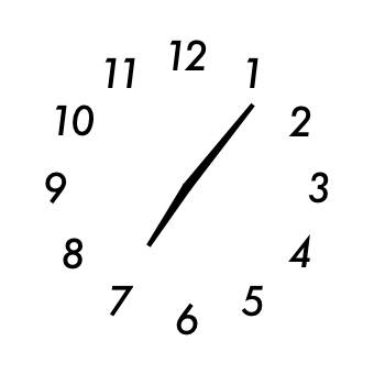 時計 Clock Widget ideas[FiWZI5ut5CuVwMovUIY1]