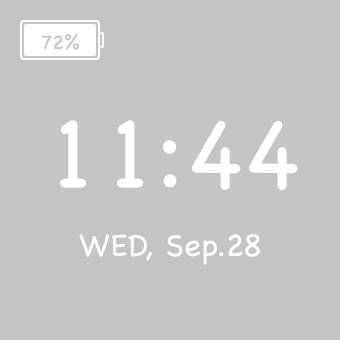 Time Widget ideas[kDw3NOkeXSXc1BWP4bXx]