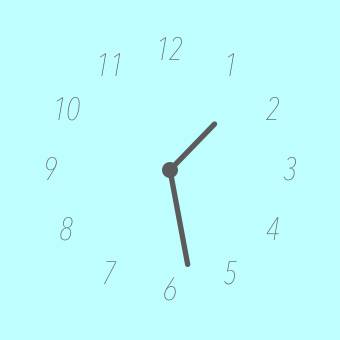 Horloge Idées de widgets[templates_rttK3GW8Ty49bl3CkYak_43462F08-F1F3-49FE-9EB5-1CA8AC2A7A98]